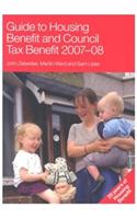 2007-08 Guide To Housing Benefit And Council Tax Benefit