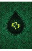 Monogram Pisces Journal: Blank Notebook Diary Memoir Log Logue