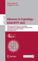 Advances in Cryptology - Asiacrypt 2022