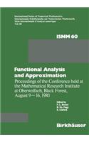 Functional Analysis and Approximation