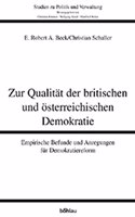 Zur Qualitat Der Britischen Und Osterreichischen Demokratie