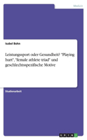 Leistungssport oder Gesundheit? 