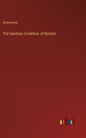 Sanitary Condition of Boston