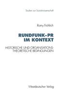 Rundfunk-PR Im Kontext