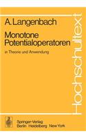 Monotone Potentialoperatoren in Theorie und Anwendung