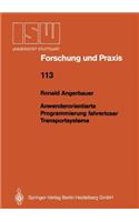 Anwenderorientierte Programmierung Fahrerloser Transportsysteme