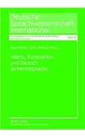 Valenz, Konstruktion Und Deutsch ALS Fremdsprache