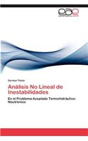 Analisis No Lineal de Inestabilidades: (Spanish)