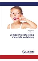 Comparing Obturating Materials in Children