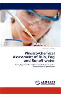 Physico-Chemical Assessment of Rain, Fog and Runoff Water