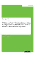 Multi-mode Active Vibration Control Using H&#8734; Optimization MIMO Positive Position Feedback Based Genetic Algorithm