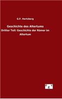 Geschichte des Altertums