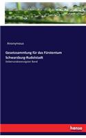 Gesetzsammlung für das Fürstentum Schwarzburg-Rudolstadt: Siebenundzwanzigster Band(German)