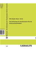 Bedeutung Der Psychoanalyse Fur Die Geisteswissenschaften