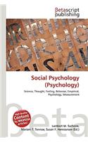 Social Psychology (Psychology)