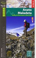 Aneto Maladeta (Vall de Benasque) map and hiking guide