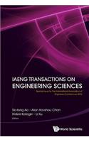 Iaeng Transactions on Engineering Sciences: Special Issue for the International Association of Engineers Conferences 2015