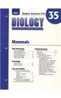 Cr 35 Mammals Biology 2004