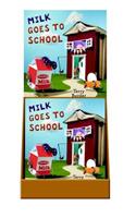 Milk Goes to School 5-Copy CD W/ Riser