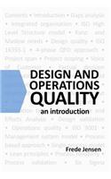 Design and Operations Quality: An introduction