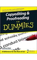 Copyediting and Proofreading For Dummies