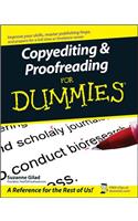 Copyediting and Proofreading for Dummies