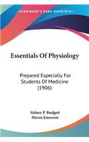 Essentials Of Physiology