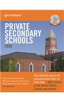 Private Secondary Schools 2020