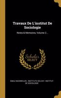 Travaux De L'institut De Sociologie