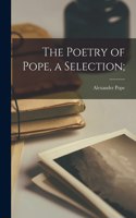Poetry of Pope, a Selection;