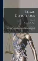 Legal Definitions