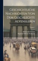 Geschichtliche Nachrichten Von Dem Geschlechte Alvensleben; Volume 1