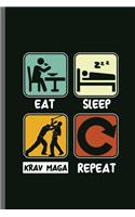 Eat Sleep Krav Maga Repeat