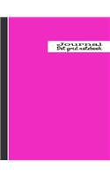 Dot grid notebook journal