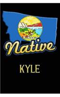 Montana Native Kyle: College Ruled Composition Book