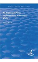 An Analysis of Policy Implementation in the Third World