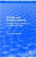 Private and Fictional Words (Routledge Revivals)