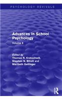 Advances in School Psychology (Psychology Revivals)