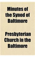 Minutes of the Synod of Baltimore