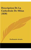 Description De La Cathedrale De Milan (1830)