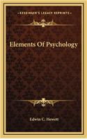 Elements of Psychology