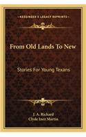 From Old Lands To New
