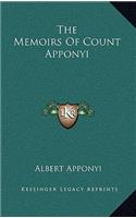 Memoirs Of Count Apponyi