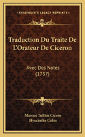 Traduction Du Traite De L'Orateur De Ciceron