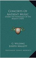 Concerts Of Antient Music