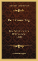 Licenzvertrag