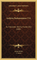 Archives Parlementaires V14