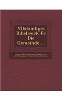 V Llstandiges Bibelwerk Fur Die Gemeinde ...