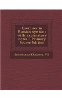 Exercises in Russian Syntax