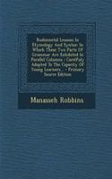 Rudimental Lessons in Etymology and Syntax